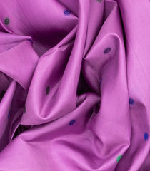 Lavender Handloom Soft Silk Saree With Rudraksham Buttas-Lavander