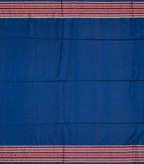 Blue Handloom Soft Silk Saree With Square Buttas -Blue