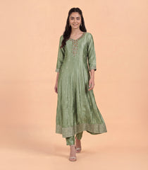 Sage Green Festive Anarkali Set-RC5687