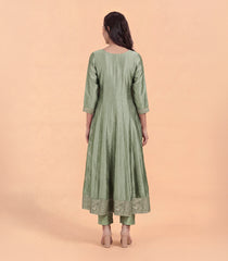 Sage Green Festive Anarkali Set-RC5687