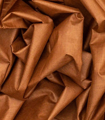 Brown Woven Tussar Silk Saree With Diamond Motifs-Brown