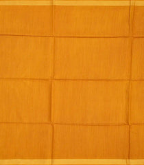 Mustard Woven Plain Tussar Silk Saree-Mustard