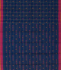 Blue Handwoven Uppada Cotton Saree