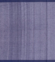 Lilac Handloom Village Cotton Saree With Floral Motifs-Lilac