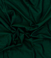 Dark Green Woven Chirala Cotton Saree With Contrast Border-CR1439