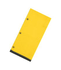 Yellow Handloom Bengal Cotton Saree With Black Buttas-BG1562