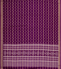 Dark Purple Printed Synthetics Dola Saree Zari Stripes-BL5291
