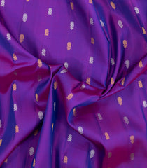 Teal Handloom Gadwal Silk Saree With Buttas & Contrast Border-GA0424