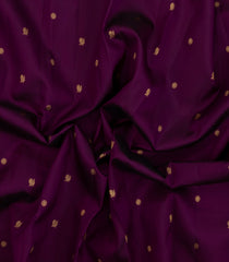 Burgundy Handloom Kanchipuram Silk Saree With Buttas-KA15046-Burgundy