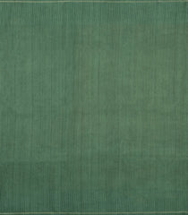 Green Printed Synthetic Tussar Silk Saree With Multi Colour Stripes-SY0531