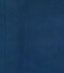 Navy Blue Woven Chiffon Silk Saree With Printed Floral Motifs-PS0652