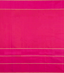 Hot Pink Handloom Kanchipuram Silk Saree With Buttas-KA15209