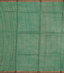 Beige Handloom Tussar Silk Saree With Hand Painted Kalamkari Motifs-TU2846