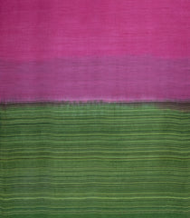 Hot Pink Woven Tussar Silk Saree With Contrast Pallu-TU3287