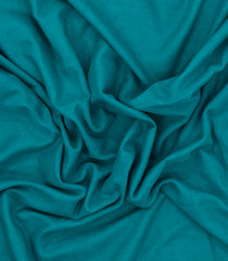 Cyan Woven Bengal Cotton Saree With Contrast Border-BG1730