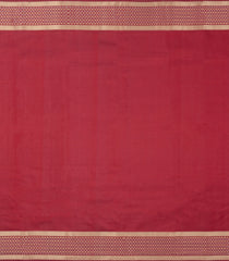 Crimson Handloom Soft Silk Saree With Parrot Buttas-SO4784