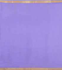 Purple Woven Mysore Silk Saree With Contrast Border-MS3673