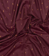 Maroon Handloom Bengal Cotton Saree With Buttas-BG1967