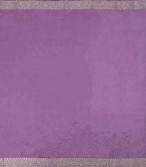 Lavender Woven Dupion Silk Saree With Floral Buttas-DS0570