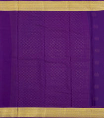 Cyan Woven Mysore Silk Saree With Buttas & Contrast Border-MS3497
