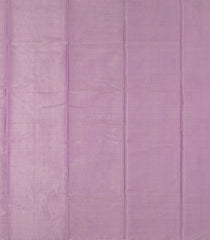 Lavender Handloom Plain Chanderi Cotton Tissue Saree-CC1344