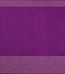 Purple Handloom Soft Silk Saree With Zari Stripes-SO4650