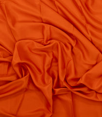 Orange Woven Mysore Silk Saree With Contrast Border-MS3288