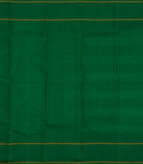 Multi Colour Handloom Korvai Kanchipuram Silk Saree With Green Temple Border-KA16705