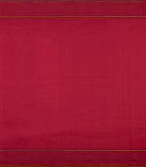 Mustard Handloom Korvai Kanchipuram Silk Saree With Contrast Silk Border-KA16814