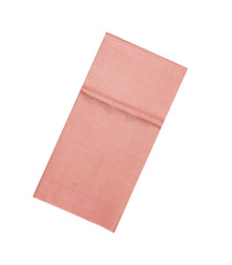 Peach Woven Tussar Silk Saree With Checks & Dotted Motifs-TU3573