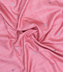 Pink Printed Synthetic Tussar Silk Saree With Contrast Border-SY0135