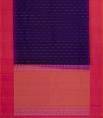 Purple Handloom Soft Silk Saree With Buttas & Contrast Border-SO4512