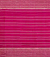 Magenta Handloom Kanchipuram Silk Saree With Zari Checks & Buttas-KA15268