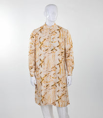 Sandal Mid length kurta with spray print-EW1107