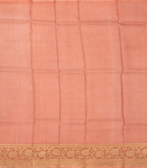 Aquamarine Handloom Banarasi Organza Silk Saree With Floral Buttas-BE1708