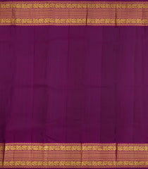 Light Peach Handloom Korvai Kanchipuram Silk Saree With Buttas-KA15348
