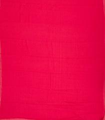 Hot Pink Woven Mysore Silk Saree With Contrast Blouse-MS3058