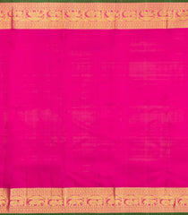 Pink Handloom Kanchipuram Silk Saree With Annam Buttas-KA15261