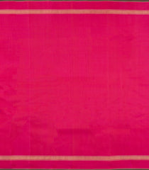 Hot Pink Handloom Kanchipuram Silk Saree With Stripes & Buttas-KA15101