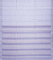 Grey Woven Synthetic Dola Silk Saree With Printed Blouse-BL4456