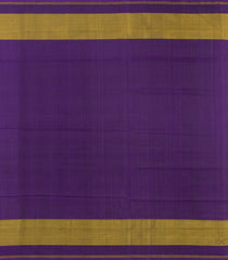 Purple Handloom Rajkot Patola Silk Saree With Ikat Floral Motifs-IK0543