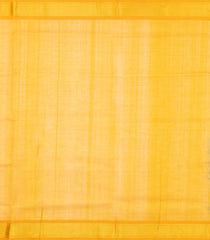 Blue Handloom Silk Cotton Saree With Buttas & Contrast Zari Border-SC4658