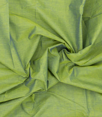 Light Green Woven Chettinad Cotton Saree With Contrast Border-CN1939