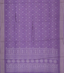 Lilac Printed Synthetic Dola Silk Saree With Zari Stripes-BL5708