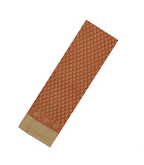 Rust Woven Mysore Silk Saree With Floral Motifs-MS3308