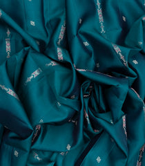 Cyan Handloom Soft Silk Saree With Buttas-SO4042
