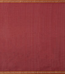 Lavender Handloom Kanchi Cotton Saree With Contrast Silk Border-KC1798