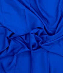 Blue Woven Mysore Silk Saree With Contrast Border-MS3568