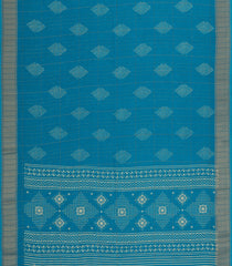 Lilac Woven Synthetic Chiffon Saree With Printed Diamond Motifs-BL4909