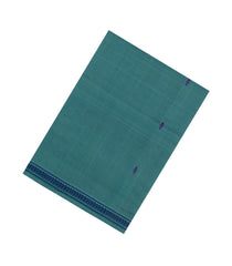 Teal Woven Kadappa Cotton Saree With Buttas-KN0748